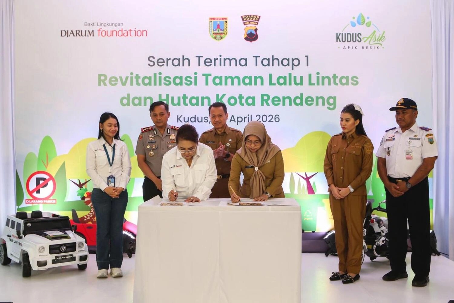 Revitalisasi Taman Lalu Lintas dan Hutan Kota Rendeng:  Sinergi BLDF dan Pemkab Kudus Hadirkan Sarana Edukasi Masyarakat